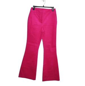 Boden Women's Cord Kick Jeans Size 6 Magenta Corduroy Pants